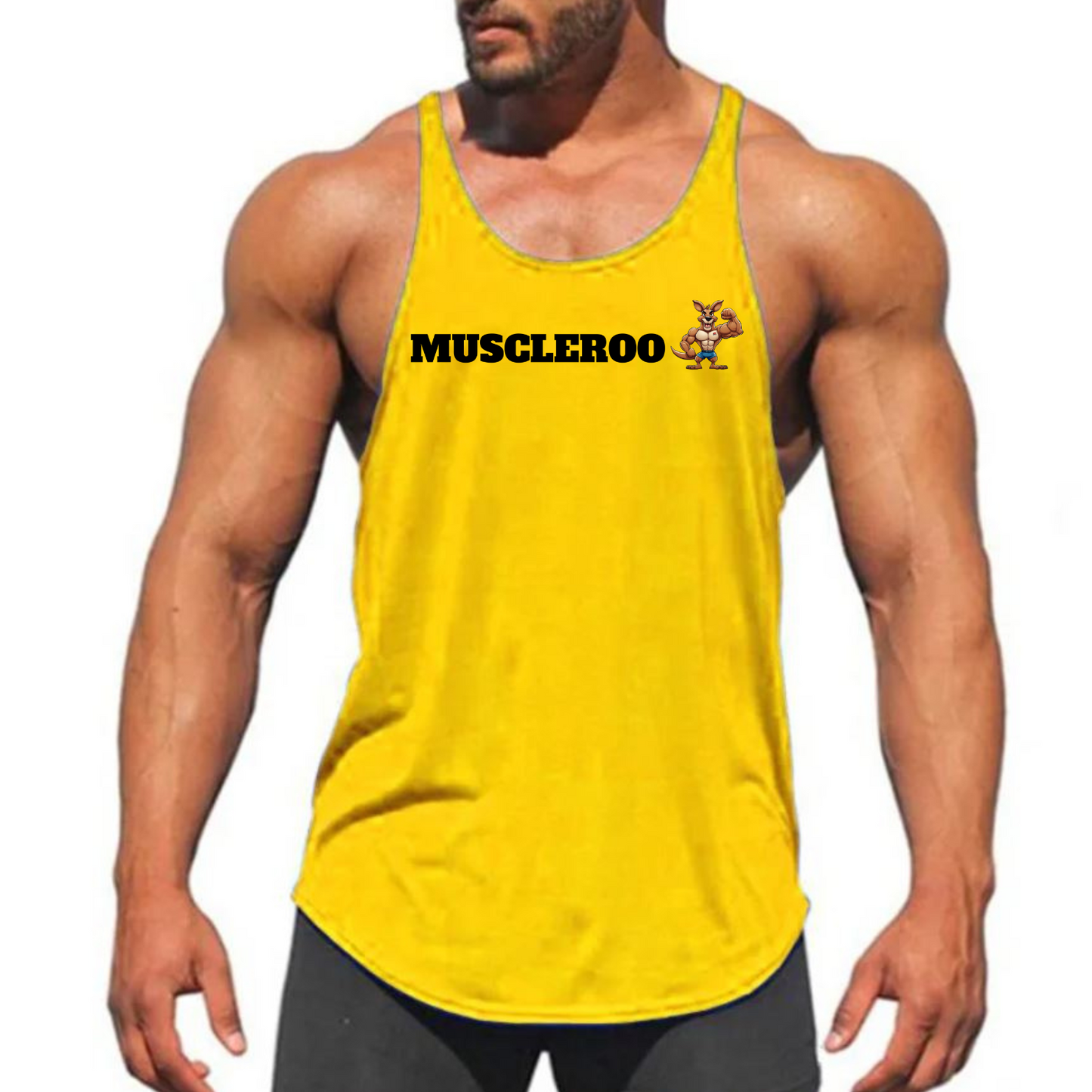 Men's Muscleroo Gym Stringer