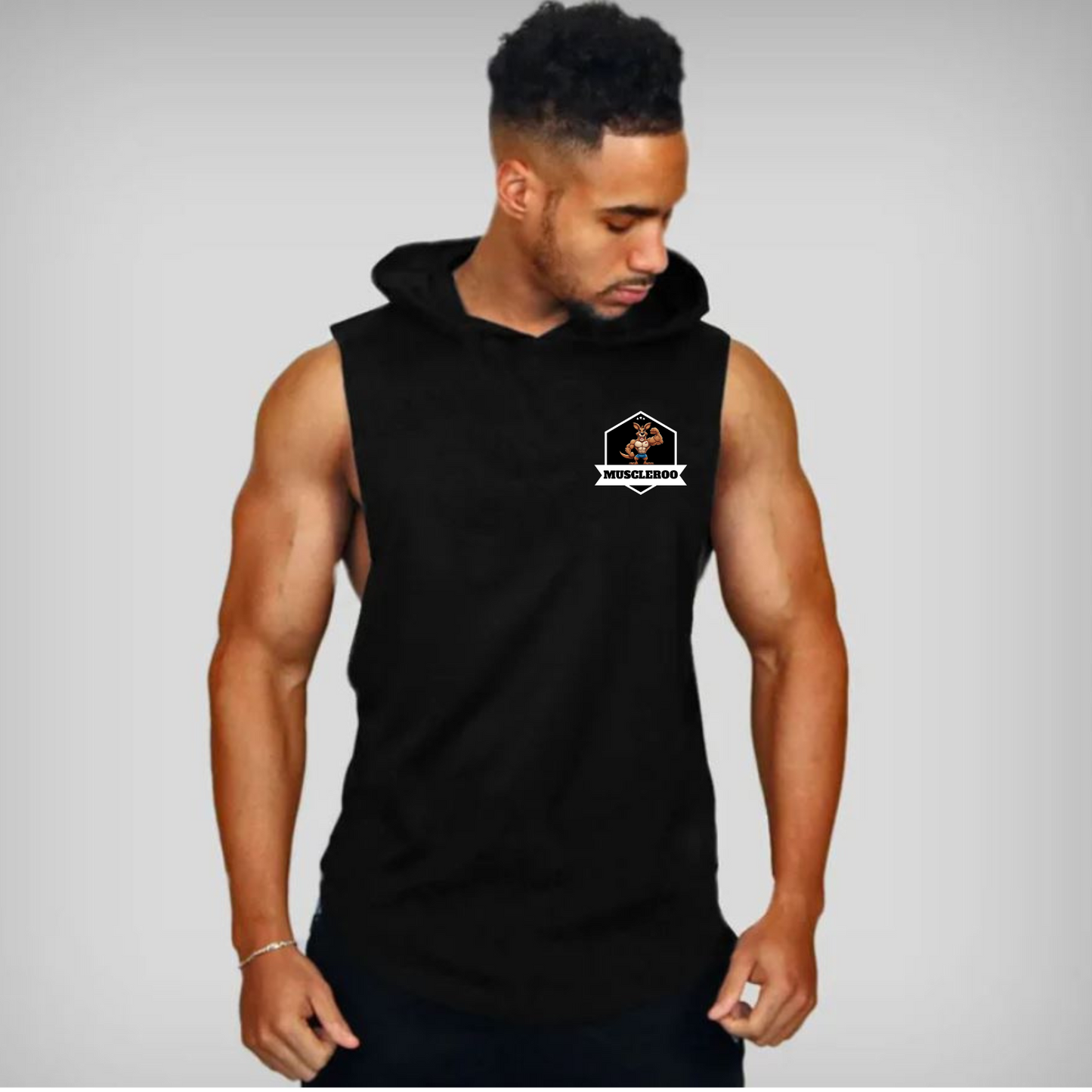 Men's Muscleroo Sleeveless Hoodie