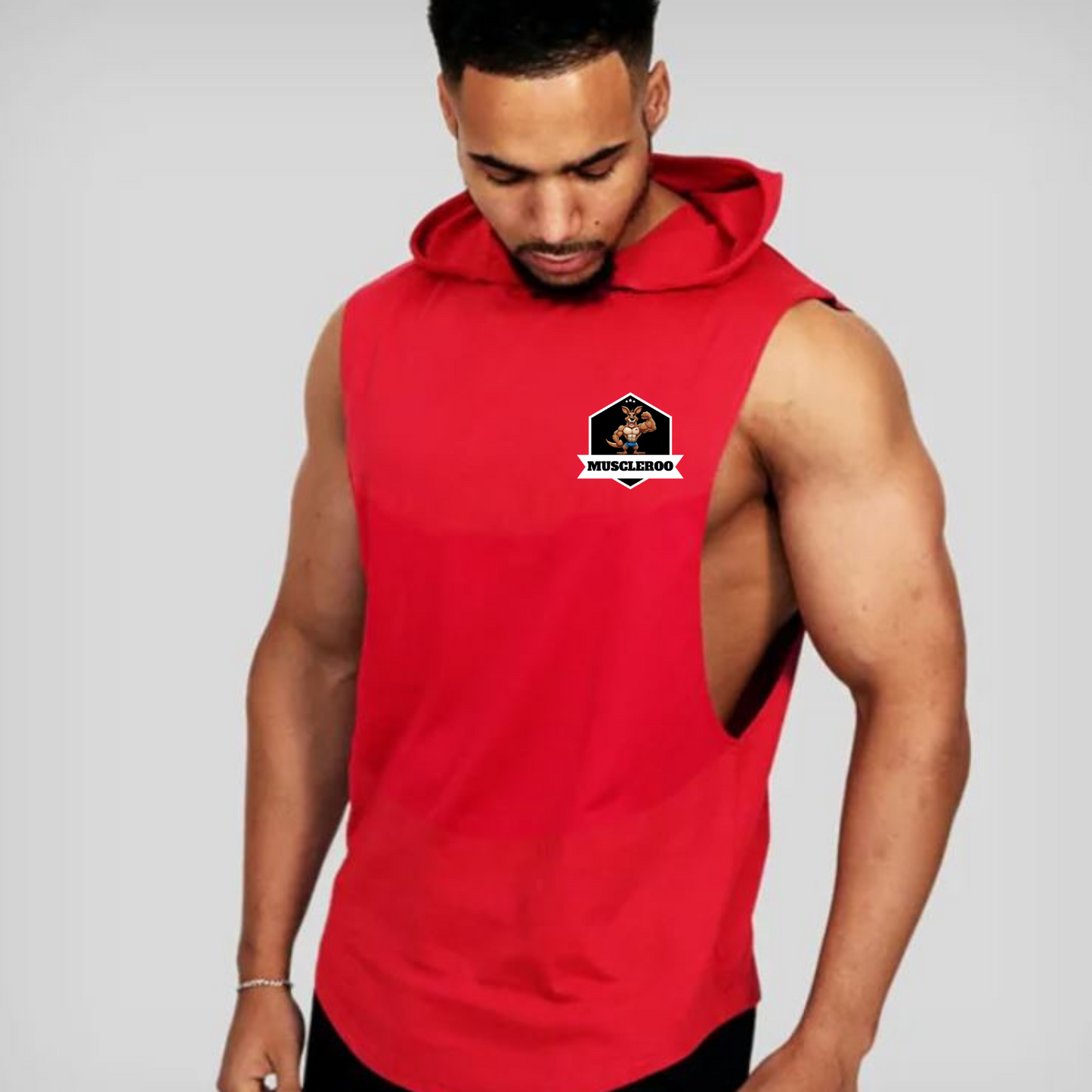 Men's Muscleroo Sleeveless Hoodie