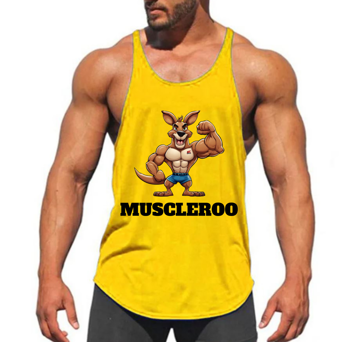 Men's Muscleroo Gym Stringer