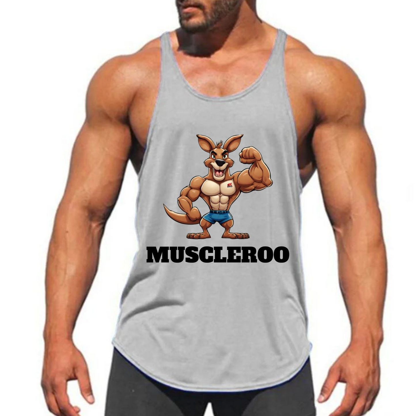 Men's Muscleroo Gym Stringer