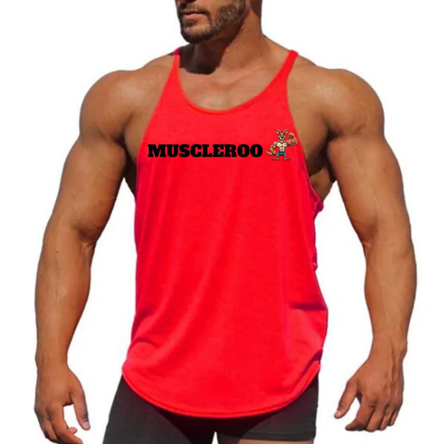 Men's Muscleroo Gym Stringer