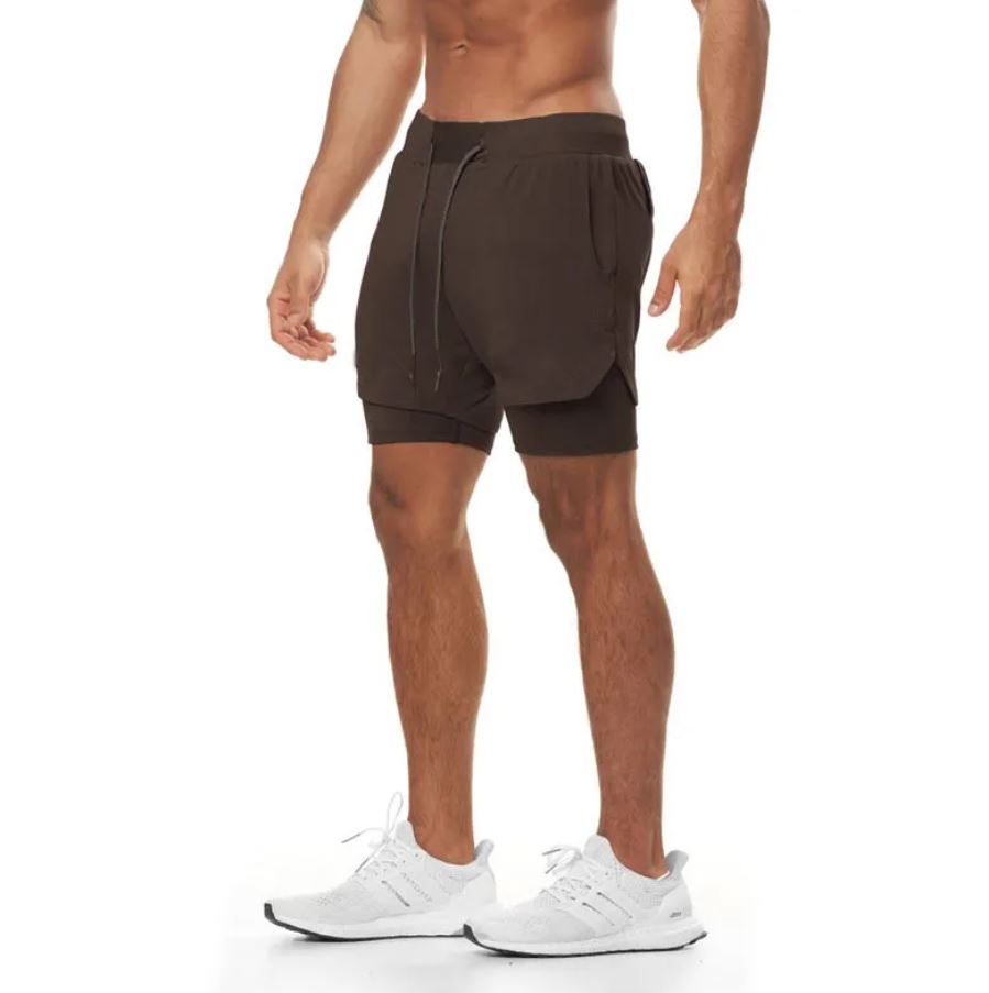 Men's Double Layered Shorts